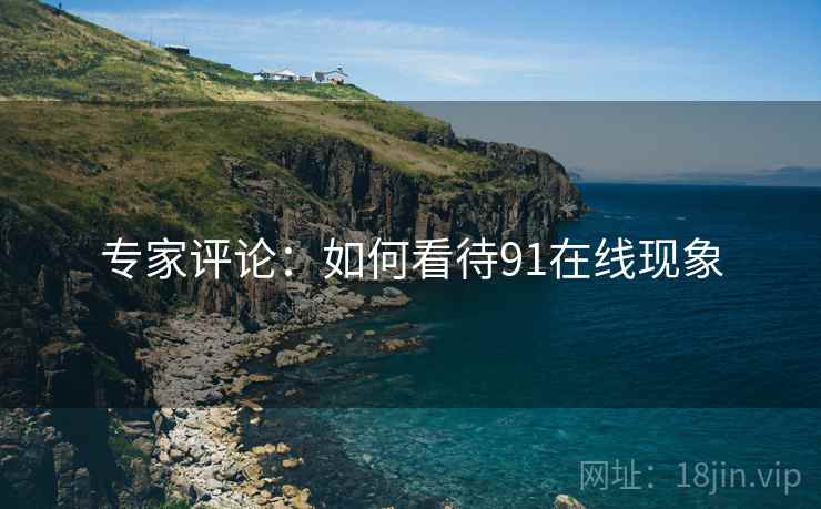 专家评论:如何看待91在线现象 专家评论:如何看待91在线现象
